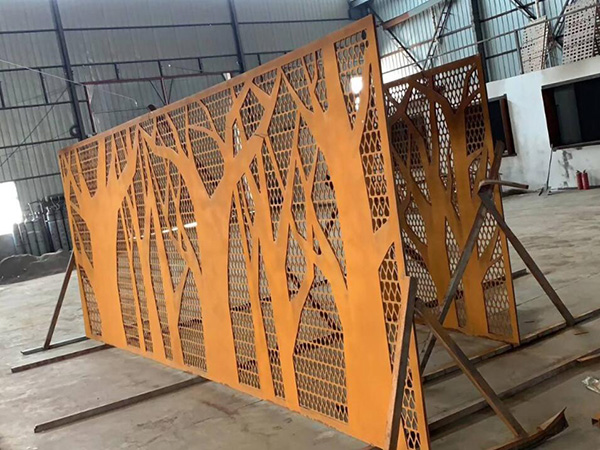 耐候钢景观是怎么样制作出来的？