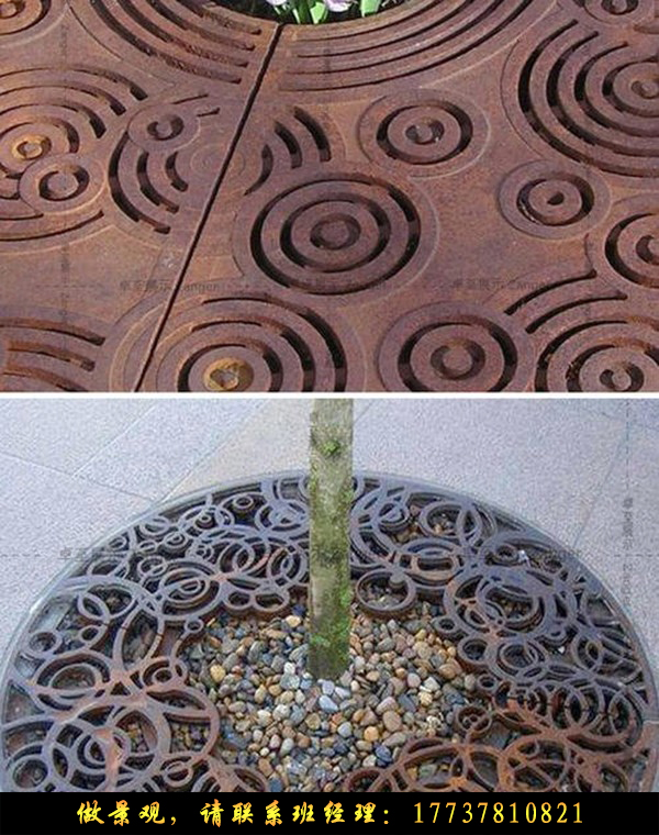 耐侯钢树篦子-1