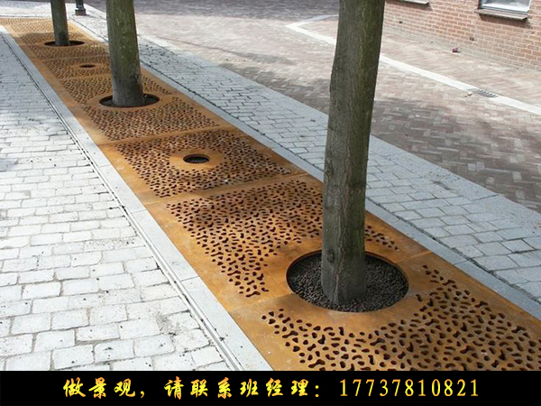 耐侯钢树篦子-5