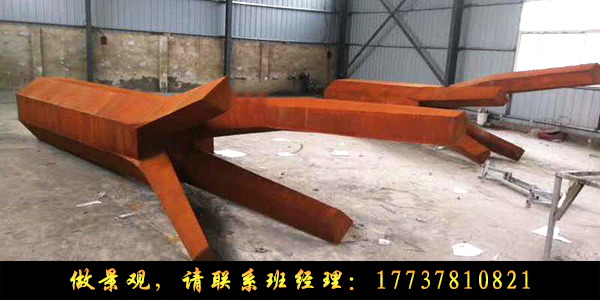 耐候钢雕塑-3