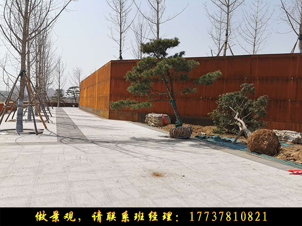 景观园林中耐候钢是怎样展现的？