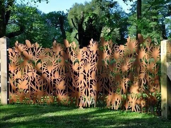 耐候钢在园林工程中的应用特点有哪些？