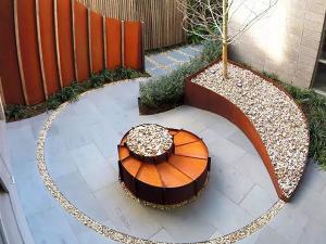 为什么耐候钢板雕塑生锈但不生锈？